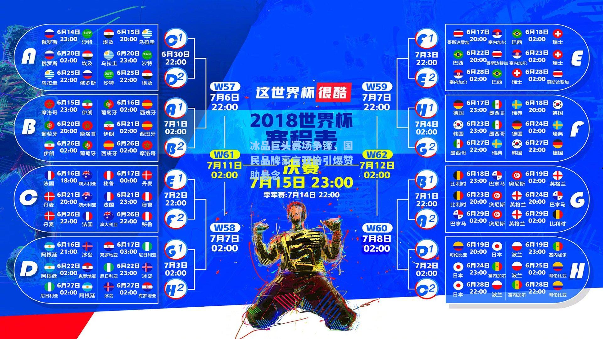 冰品巨头赛场争锋,国民品牌豪言双倍引爆赞助悬念